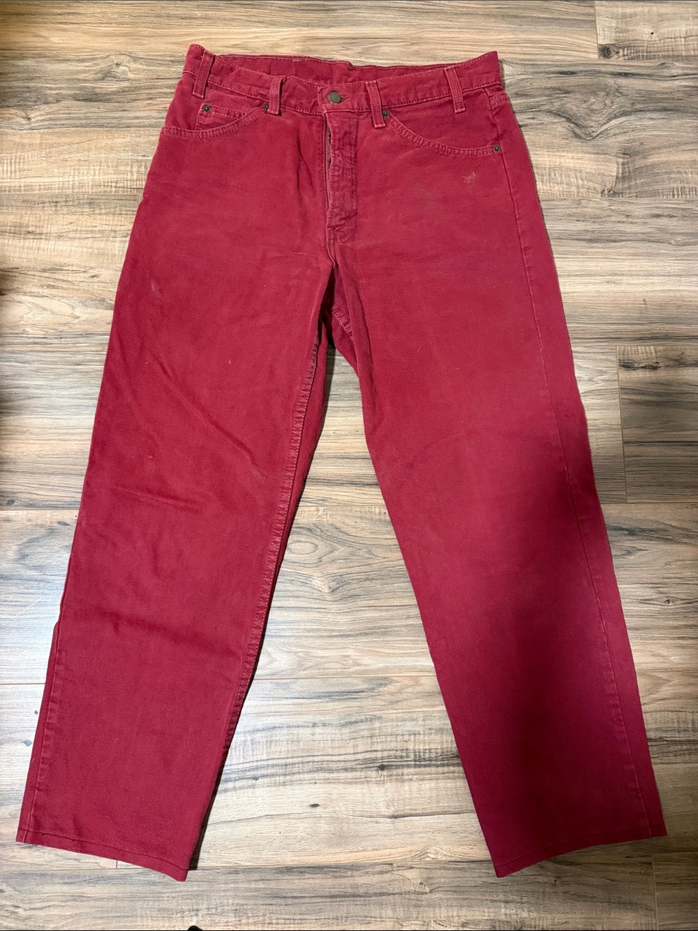 Women’s Levi’s Red Denim